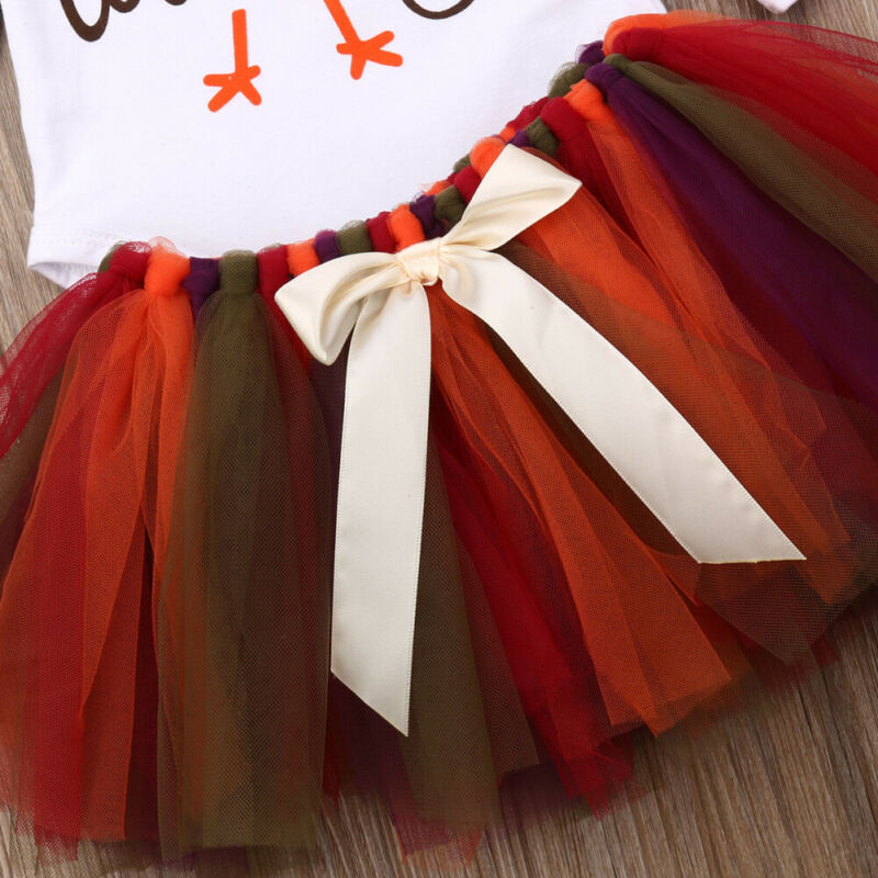 Baby Girl Turkey Tulle Skirt Set