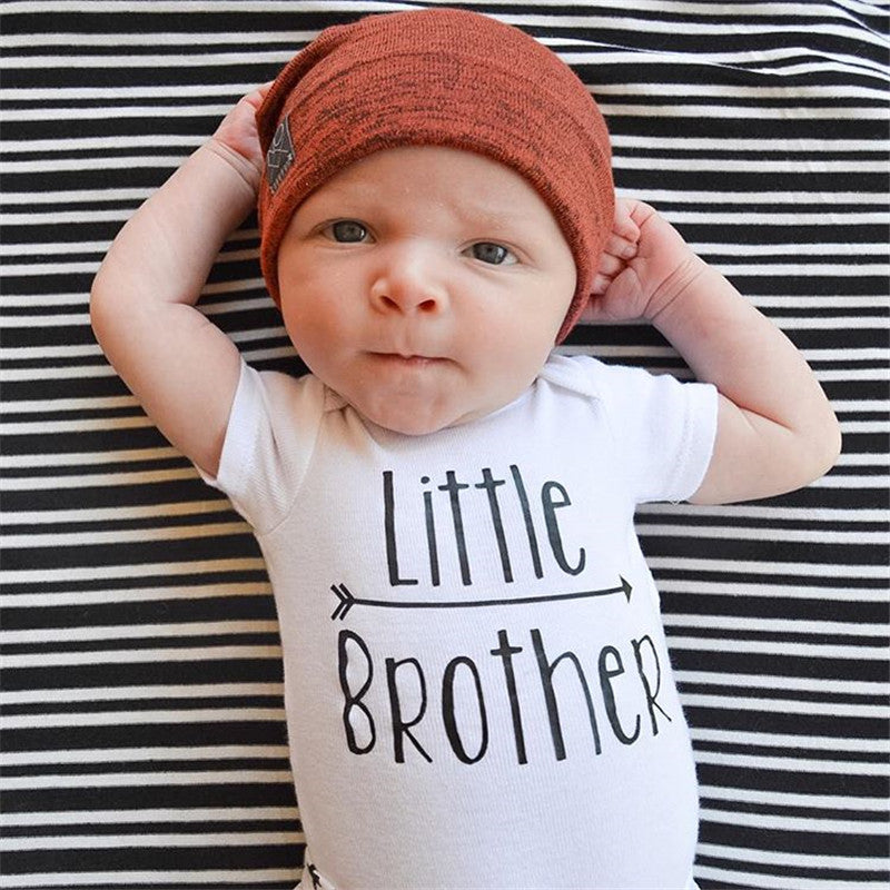 Boy Baby Boy Big Little Brother Matching Set