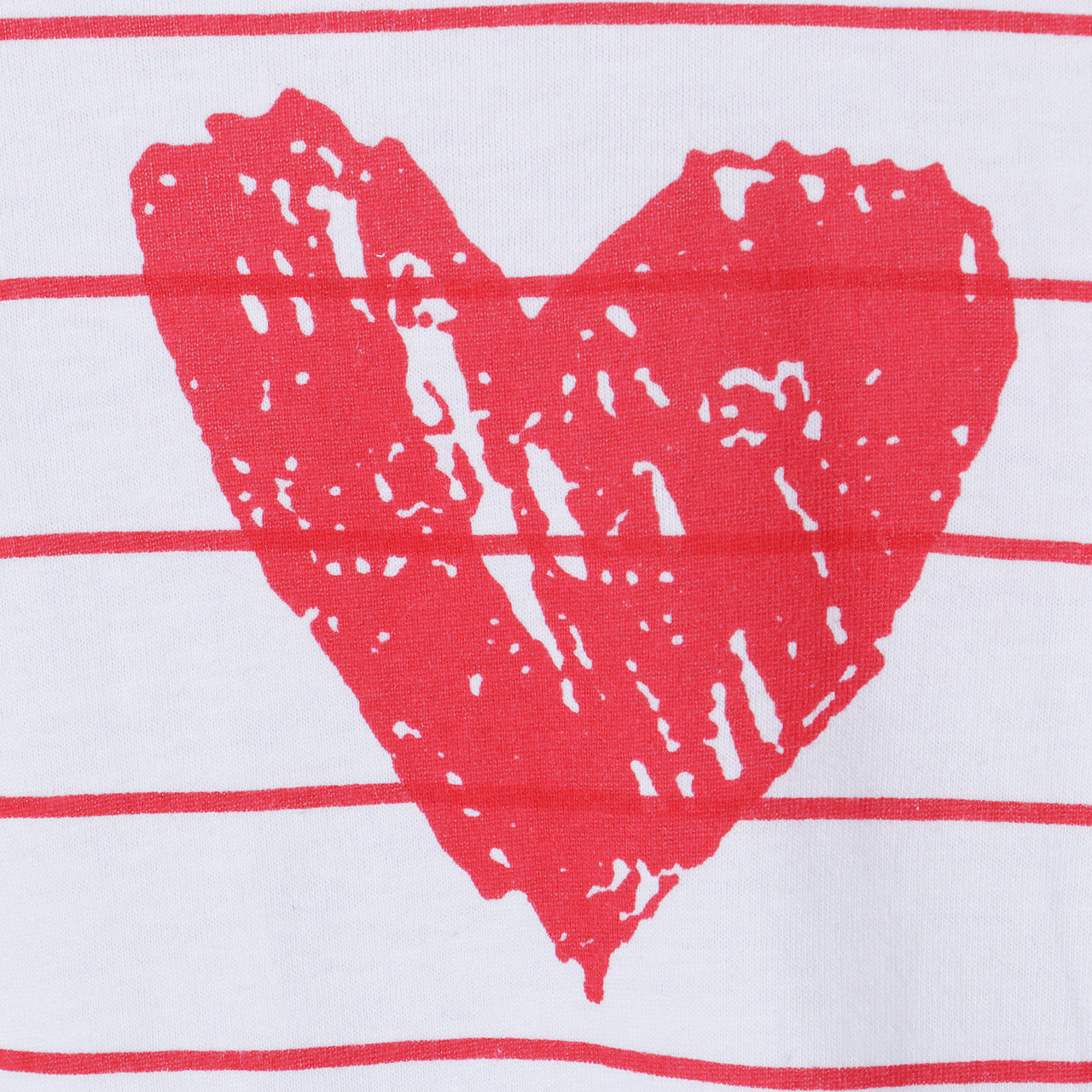 Baby Girl Boy Heart Letters Striped Jumpsuit
