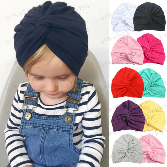 Baby Toddler Girl Knot Hat