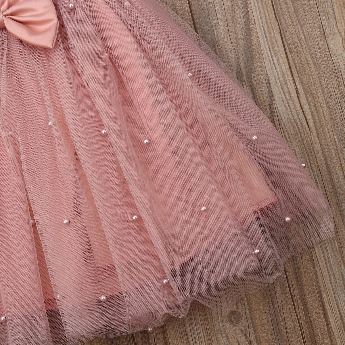 Girl Lace Tulle Patchwork Dress
