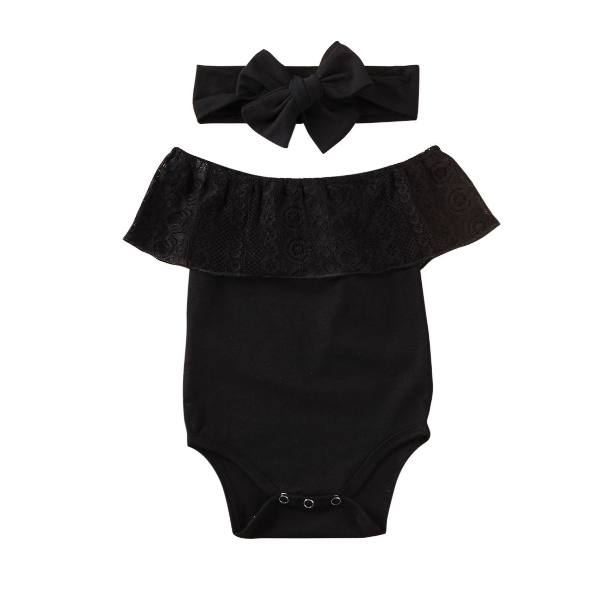 Secret Solid Baby Girl Summer Outfit