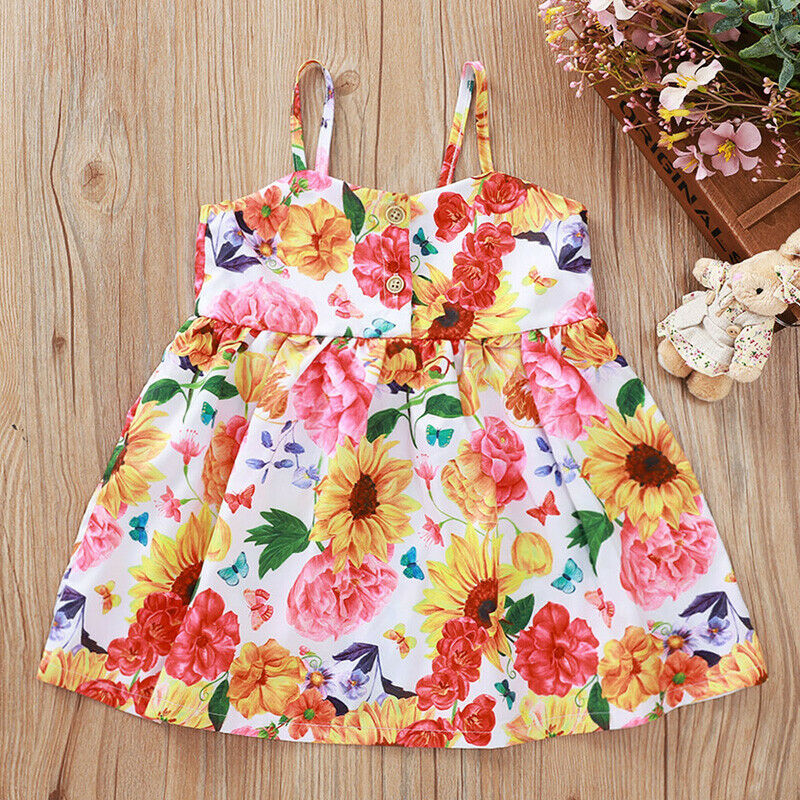 Summer Lovely Flowers Dress