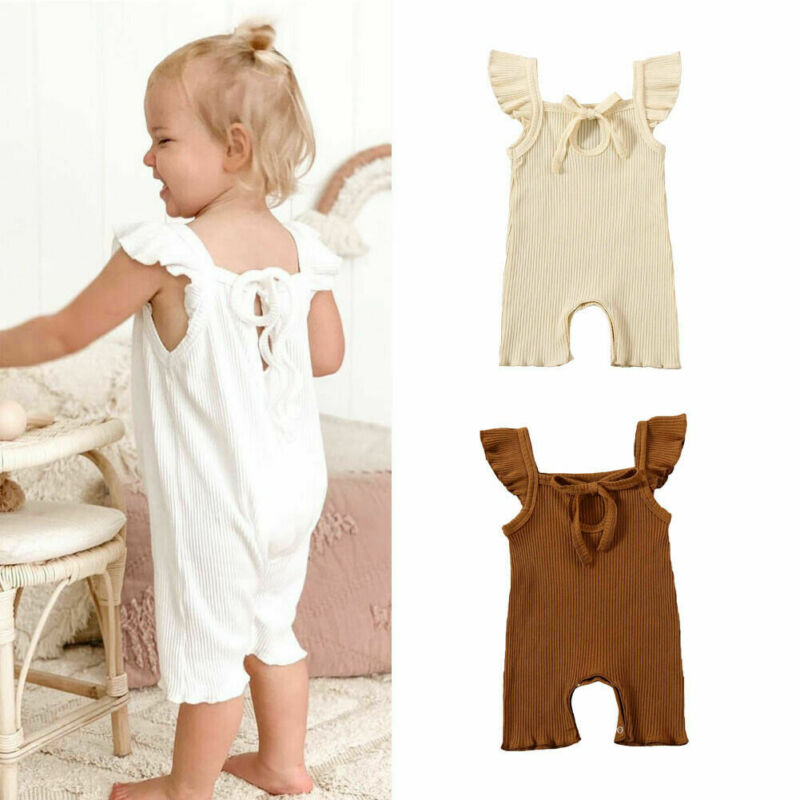 Comfy Sleeveless Solid Romper