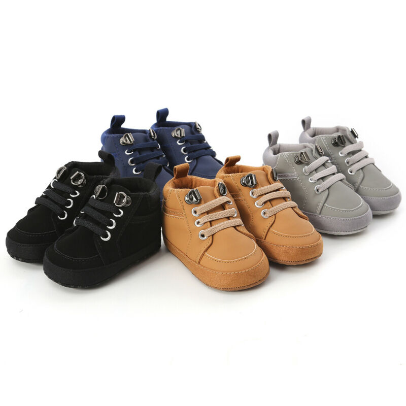 Infant Leather Walking Shoes