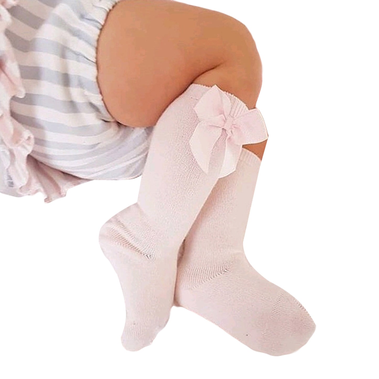 Baby / Toddler/ Kid Bowknot Decor Solid Color Socks