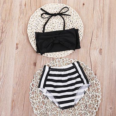Girl Tankini Black&White Set Swimwear