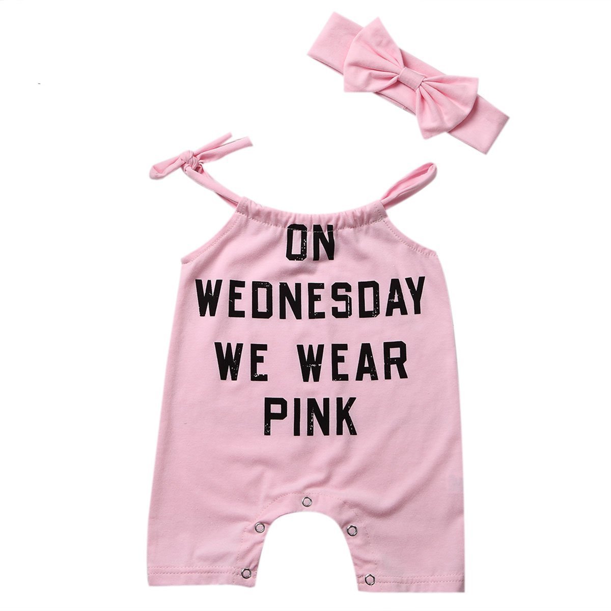 Baby Girl Set Pink Wednesday