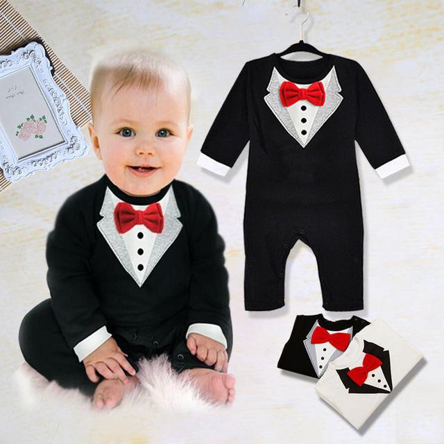 Little Prince Charming: Infant Jumpsuit for Newborn Baby Boys