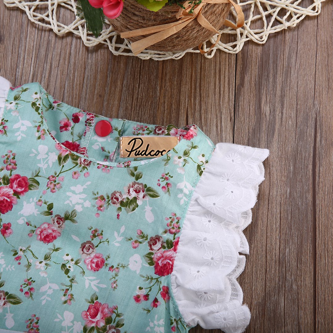 Baby Girl Romper O Pretty Ribbons