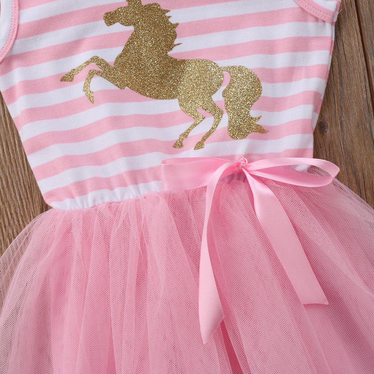 Girl Baby Girl Unicorn Story Dress Summer