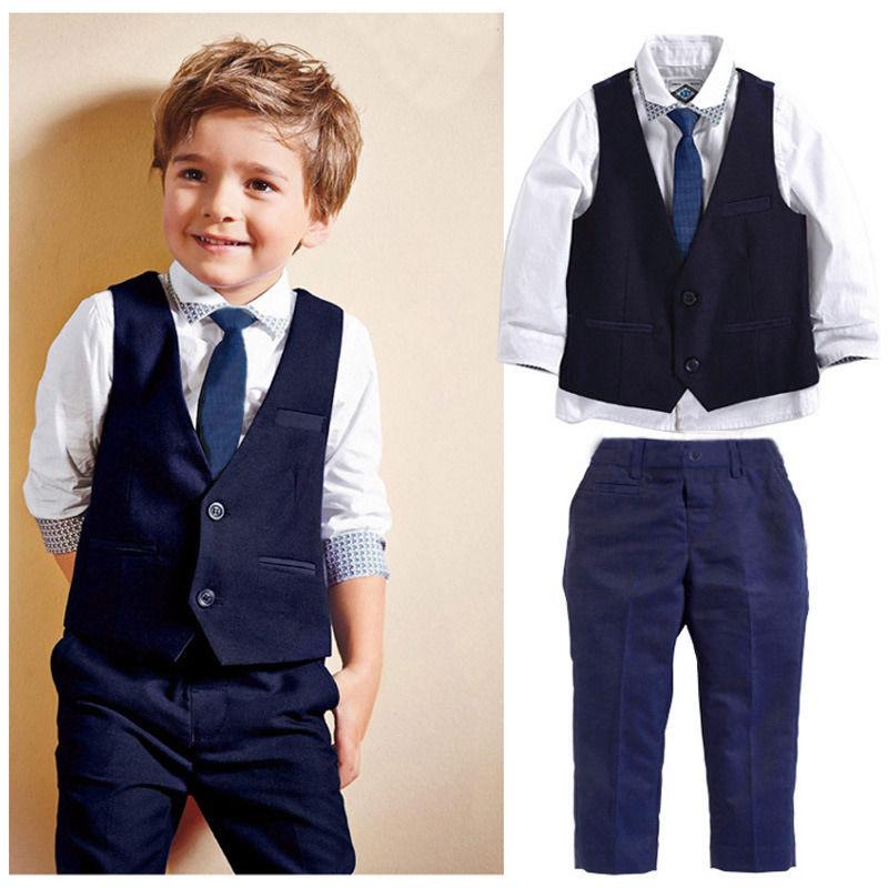 Kids Boy Gentleman Suit Top little man