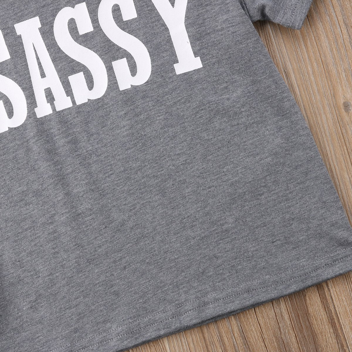 Kids Baby Boy Girl Sassy T-shirt