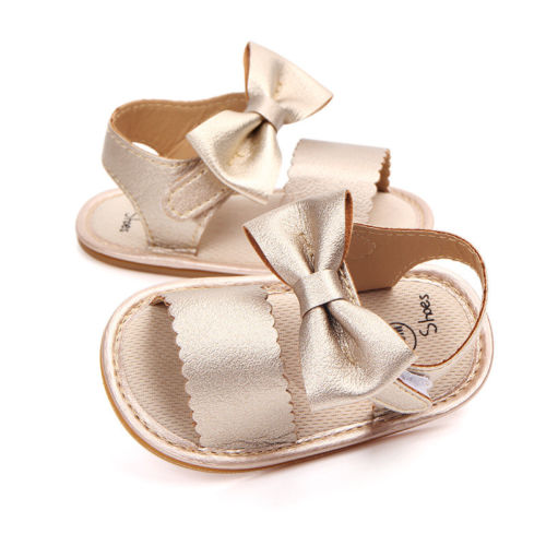 Baby Girls Sandals Bowknot Cute Me