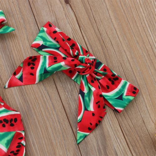 Baby Girl Watermelon Red Set