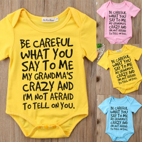 Fun and Festive Summer Bodysuits for Newborns and Toddlers - Cute Letters and Short Sleeves!